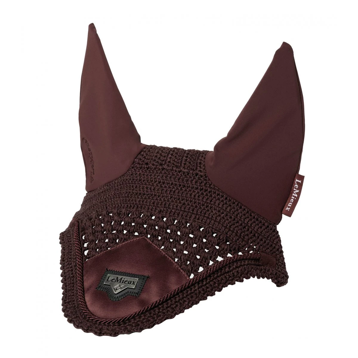 LeMieux Loire Satin Fly Hood – Rioja 1 LeMieux Loire Satin Fly Hood – Rioja