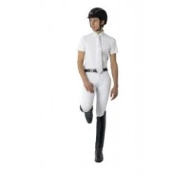 Mens LeMieux Monsieur Competition Shirt – White