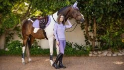 LeMieux Carbon Mesh Close Contact Square – Wisteria 8 LeMieux Carbon Mesh Close Contact Square – Wisteria -Le Mieux 4d9a6436 copy