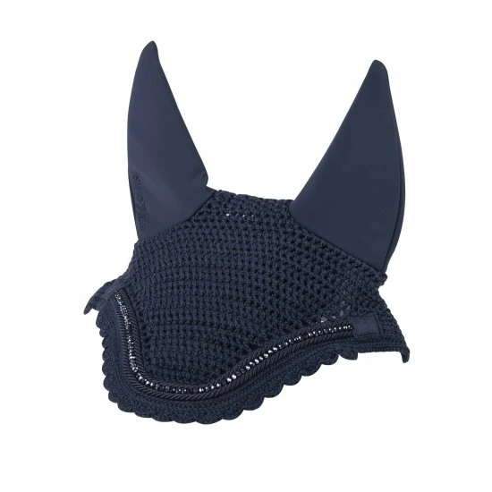 LeMieux Acoustic Diamante Fly Hood – Navy 1 LeMieux Acoustic Diamante Fly Hood – Navy