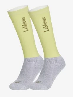 Le Mieux Adult Competition Sock Twin Pack – Kiwi