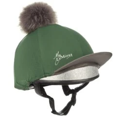 LeMieux Pom Pom Hat Silk – Hunter Green