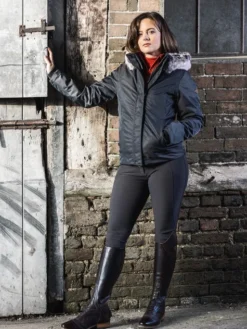 LeMieux Ladies Waterproof Short Coat – Grey 5 LeMieux Ladies Waterproof Short Coat – Grey -Le Mieux a2i9960