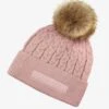 LeMieux Clara Cable Beanie – Pink Quartz