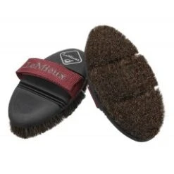 Brushes – LeMieux – Flexi Horse Hair Body Brush – Black