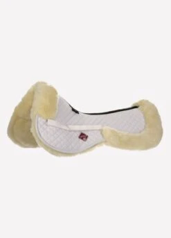 LeMieux ProLambskin Half Pad – Natural/White