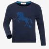 LeMieux Mini Jamie Long Sleeve Top – Navy