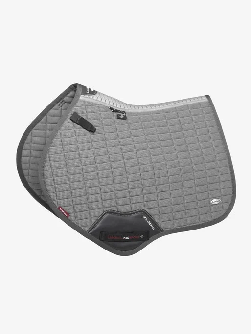 LeMieux Self Cool Close Contact Square Saddle Pad – Polar Grey 1 LeMieux Self Cool Close Contact Square Saddle Pad – Polar Grey