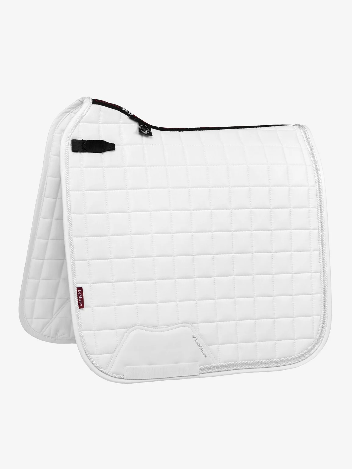 LeMieux Diamante Dressage Square – White 1 LeMieux Diamante Dressage Square – White