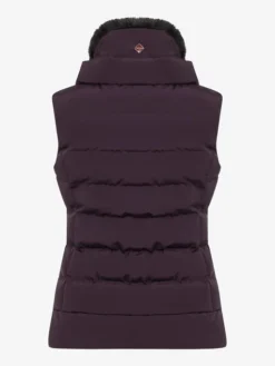 LeMieux Ladies Loire Winter Gilet – Fig -Le Mieux lm gilet fig4 hr