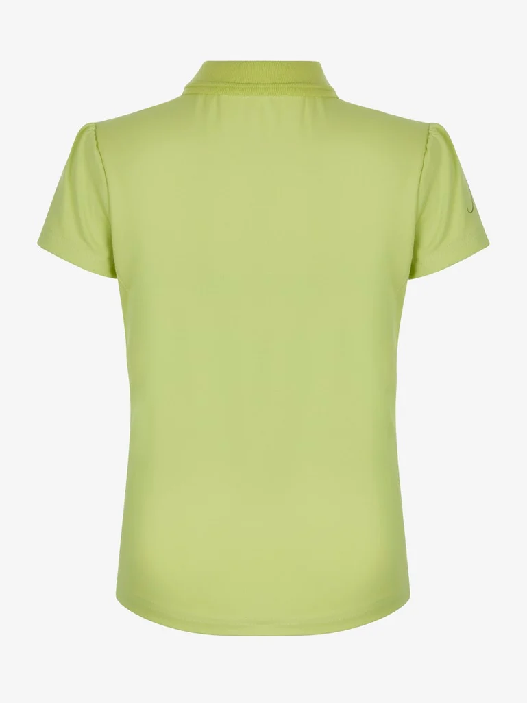 LeMieux Mini Polo Shirt – Kiwi 3 LeMieux Mini Polo Shirt – Kiwi - Image 3