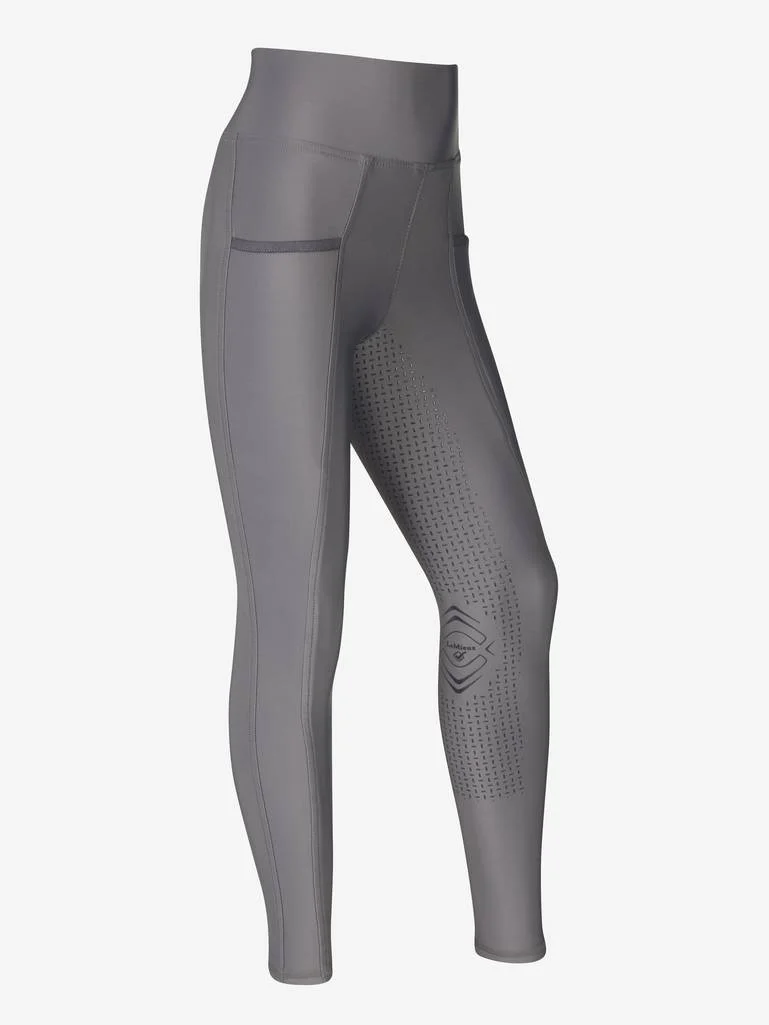 Childrens LeMieux Young Rider Pull On Breeches – Grey 1 Childrens LeMieux Young Rider Pull On Breeches – Grey