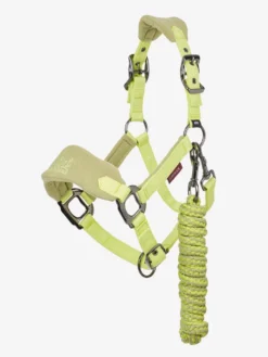 Le Mieux Mini Vogue Headcollar And Leadrope β Kiwi