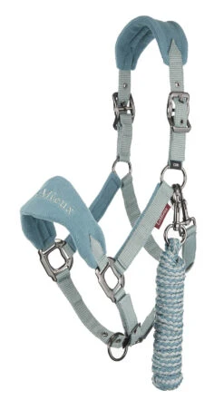 LeMieux Vogue Fleece Headcollar & Leadrope – Sage