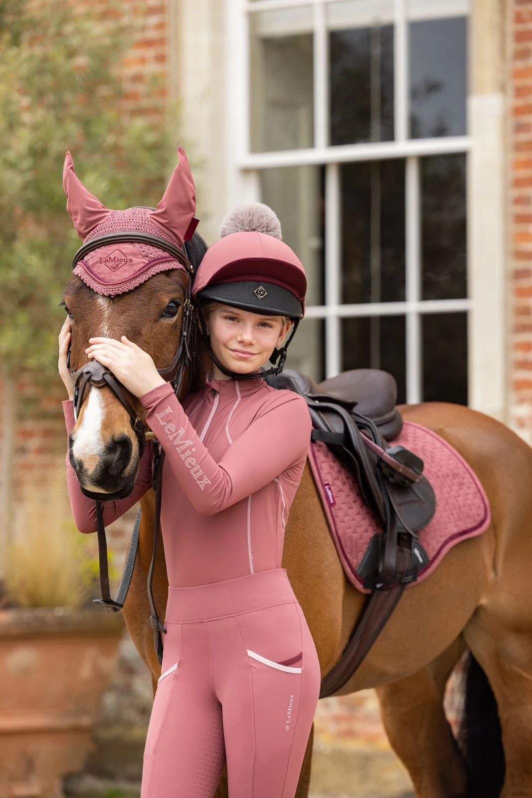 LeMieux Young Rider Base Layer – Orchid 2 LeMieux Young Rider Base Layer – Orchid - Image 2