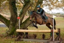 LeMieux Suede Close Contact Square – Spruce -Le Mieux spruce prod 2