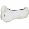 LeMieux ProLambskin Dressage Half Pad – White/White